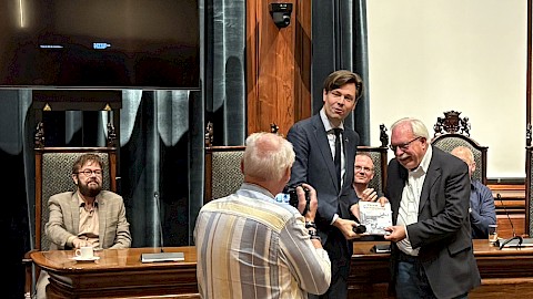 Memorabele avond in het Leidse stadhuis